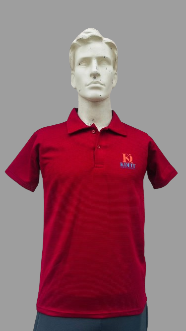 KDFIT Polo Red T-Shirt